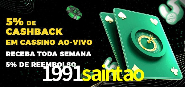 Promoções do cassino ao Vivo 1991saintao